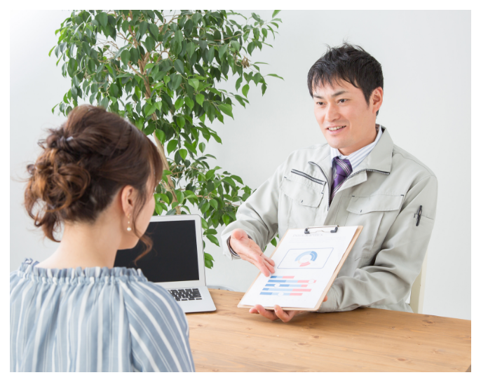営業部　打ち合わせ風景